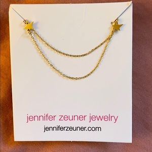 Jennifer Zeuner Double Star Necklace